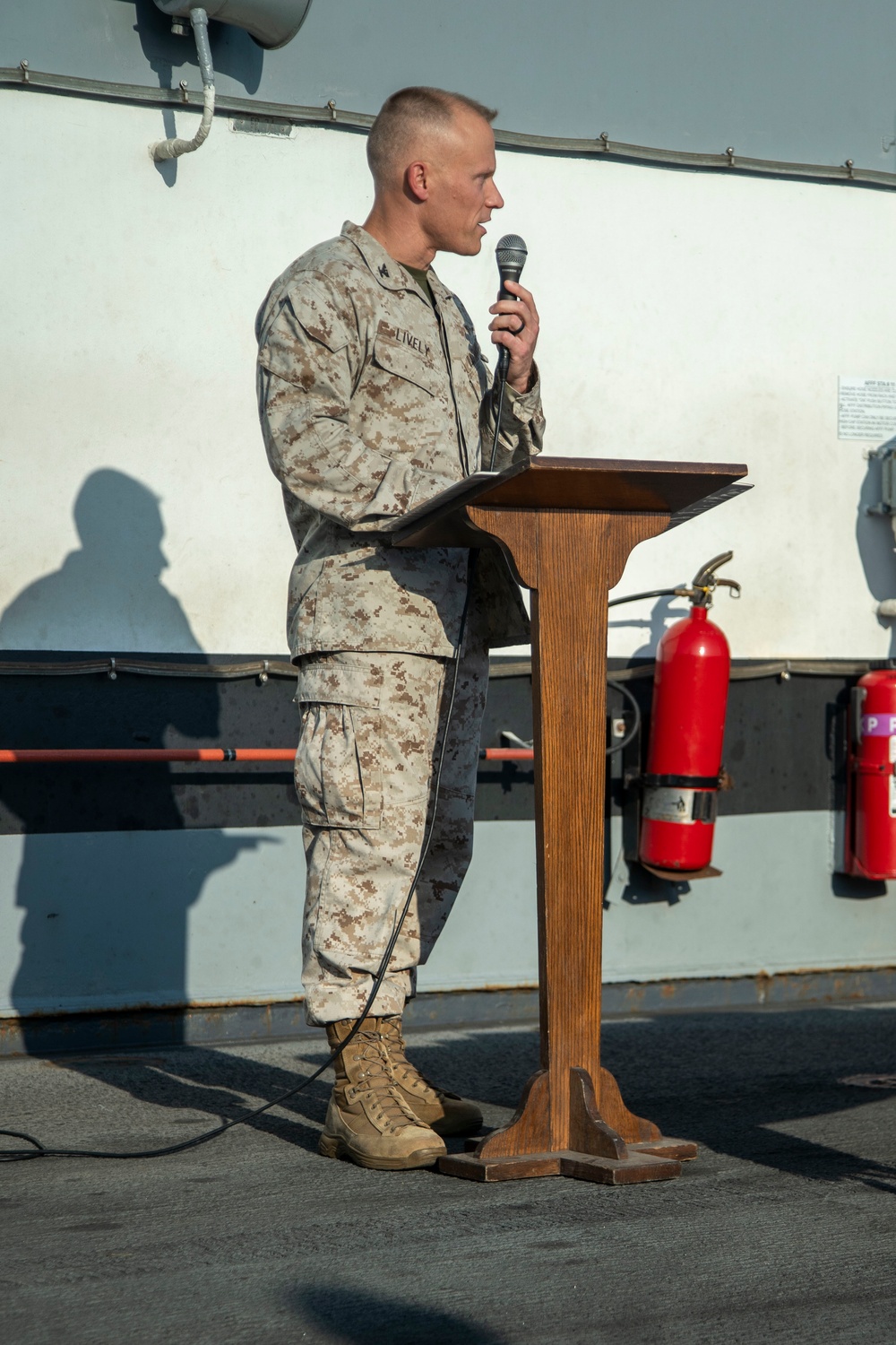 11th MEU celebrates the 246th Marine Corps Birthday aboard the USS Essex (LHD 2)