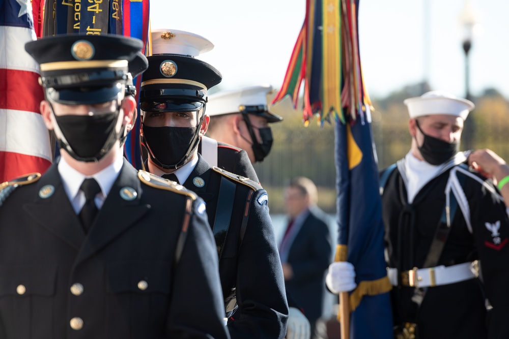Commemorating Centennial of the Return of the Unknown Soldier to the Washington Navy Yard