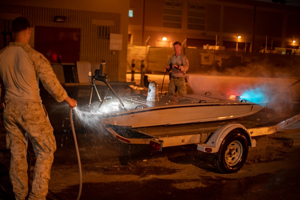 11th MEU ADRD, Task Force 59 conduct unmanned surface vessel training in Bahrain