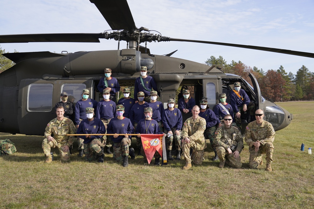 Wisconsin Challenge Academy cadets visit static display