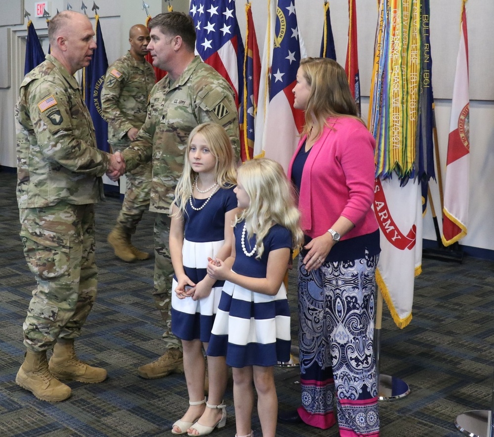 U.S. Army Lt. Col. Chris Roberts Promotion