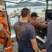 MDSU 2 and Civilian Divers Monitor ROV Images During Salvage Ops