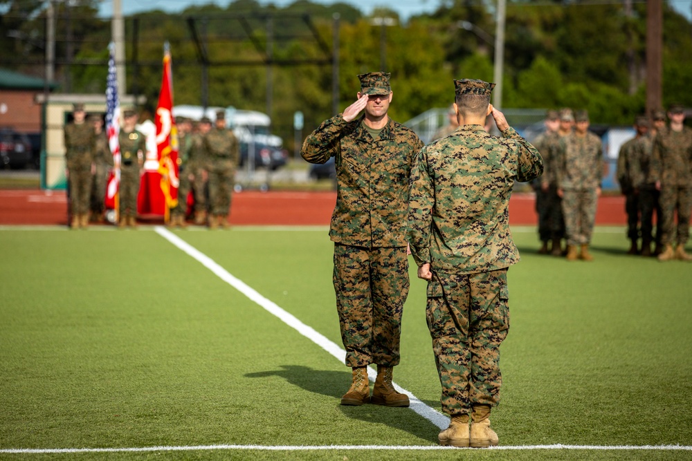 MCAS New River Marine Corps Birthday Cake Cutting Ceremony