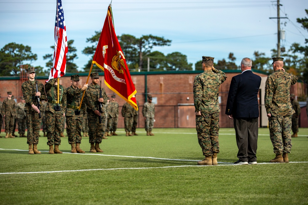 MCAS New River Marine Corps Birthday Cake Cutting Ceremony