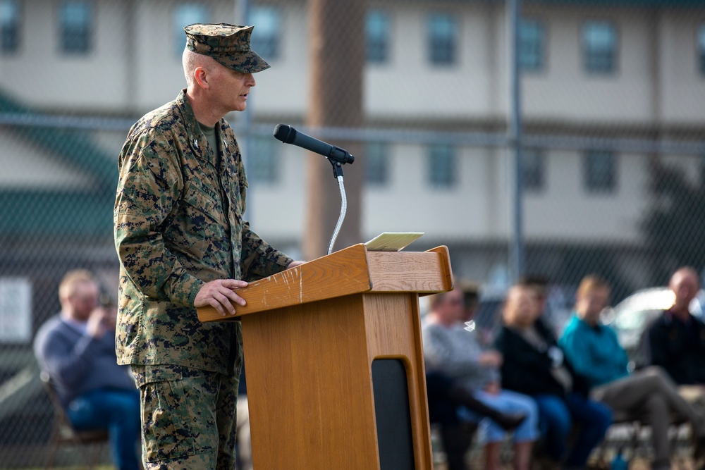 MCAS New River Marine Corps Birthday Cake Cutting Ceremony