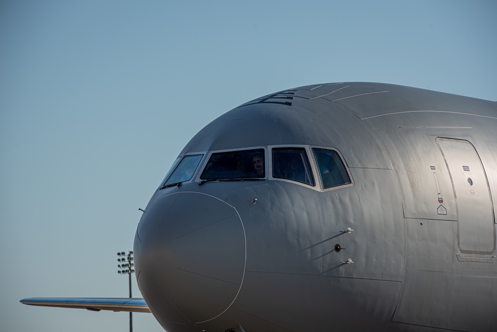 KC-46A Pegasus arrives on Joint Base MDL