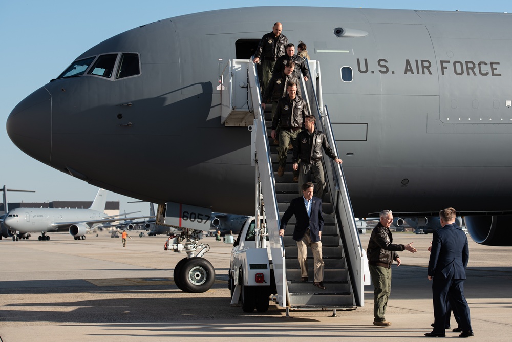 KC-46A Pegasus arrives on Joint Base MDL