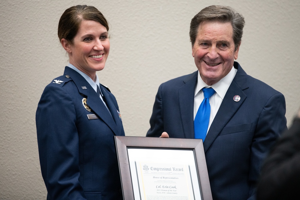 2021 California's 3rd Congressional District- Women of the Year Award