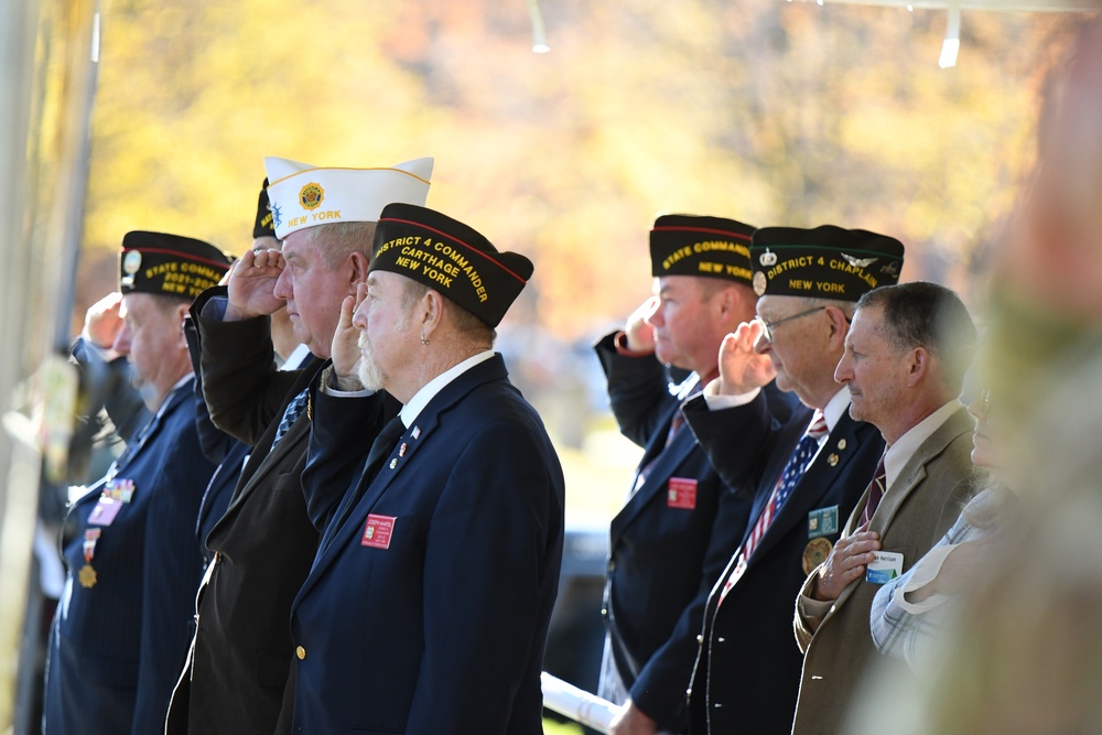 Fort Drum community honors veterans during wreath-laying ceremony