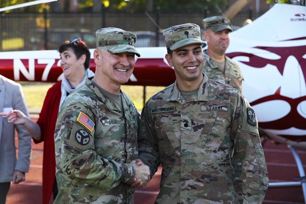 Austin Peay State University swears in 18 new ROTC cadets