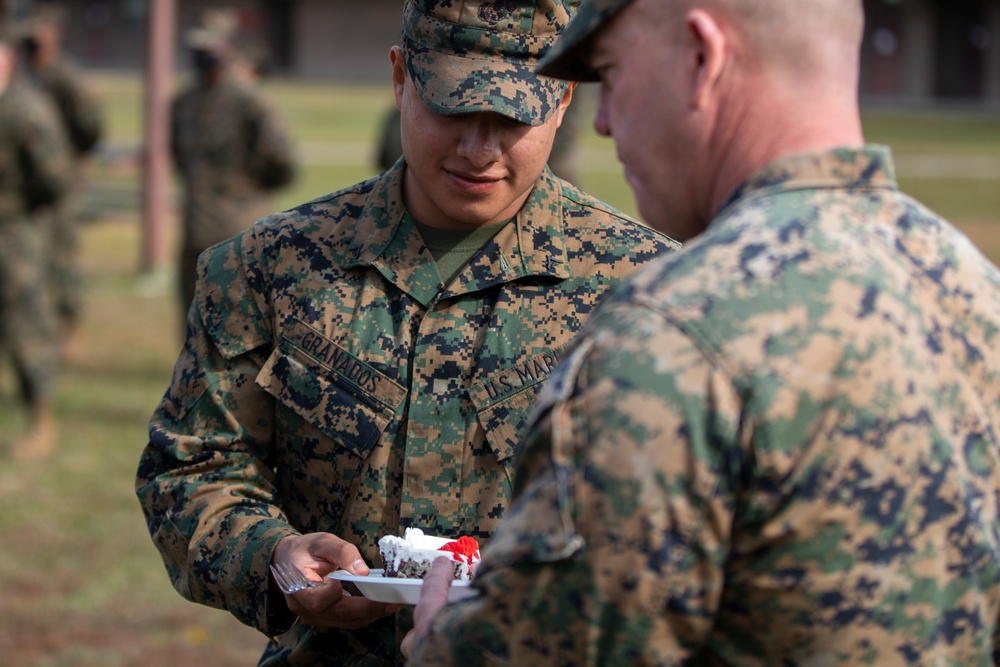 DVIDS - Images - CLB 26 Cake Cutting Ceremony [Image 2 of 5]