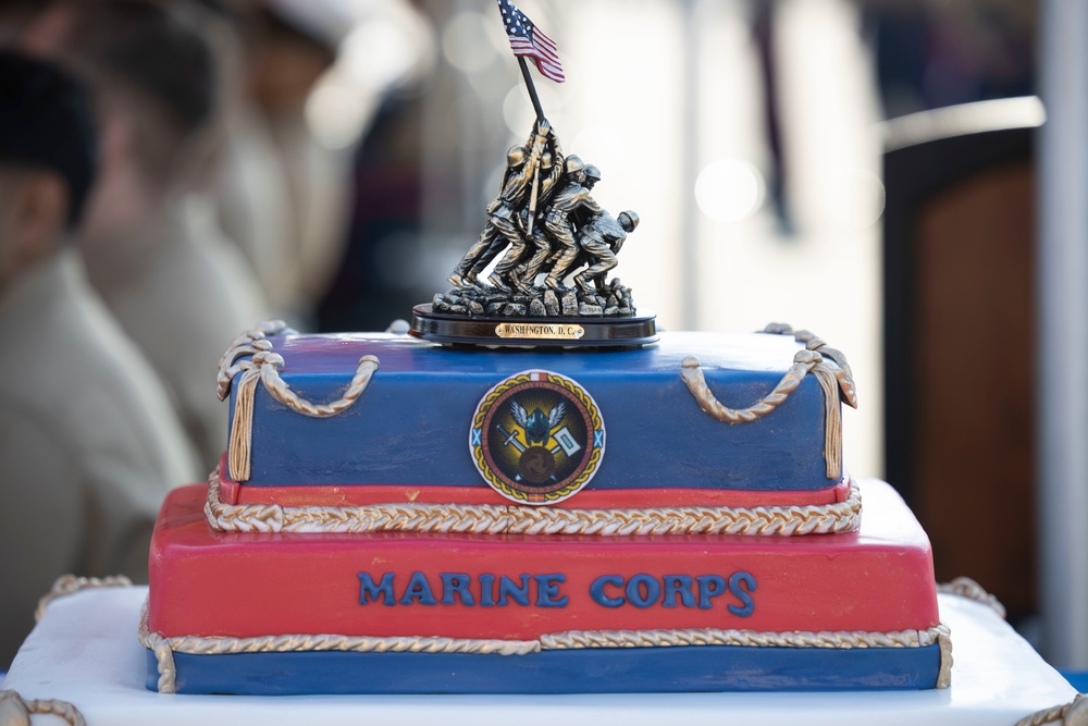 I MSB celebrates the Marine Corps birthday