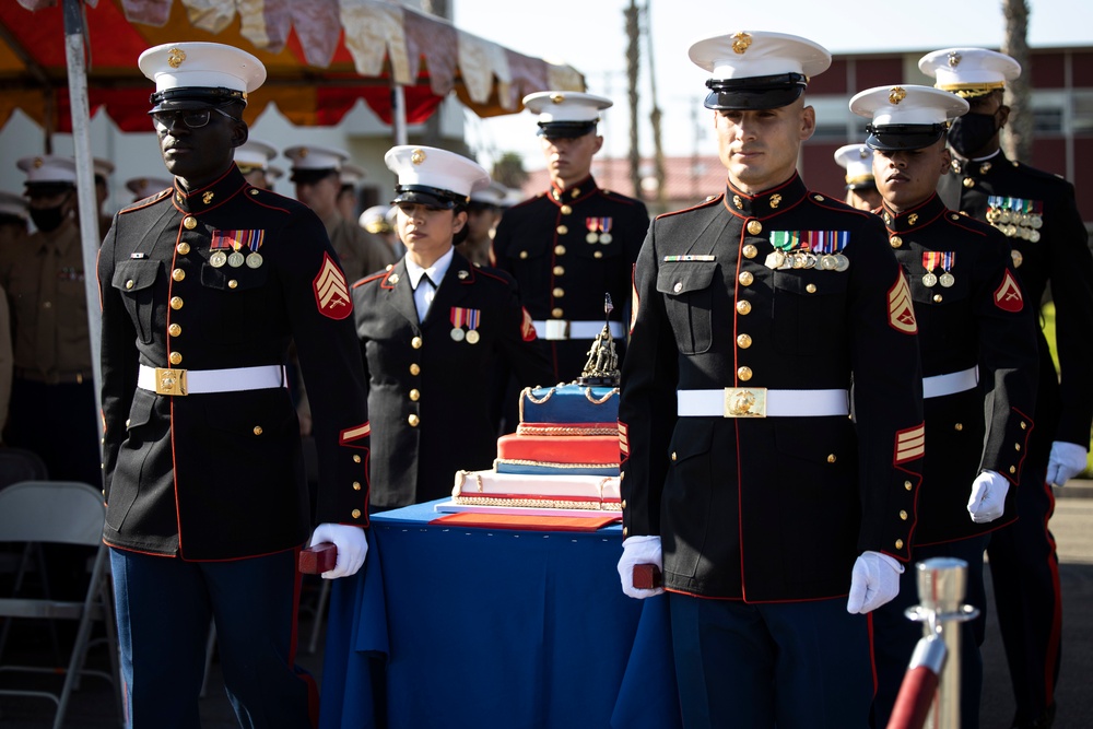 I MSB celebrates the Marine Corps birthday