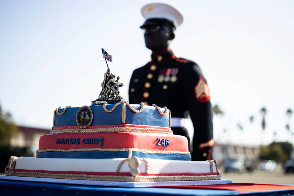 I MSB celebrates the Marine Corps birthday