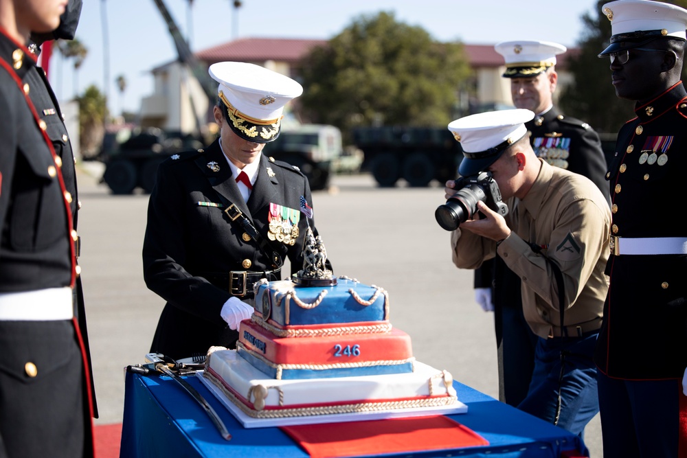 I MSB celebrates the Marine Corps birthday