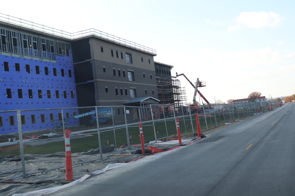 Second barracks project, funded in fiscal year 2020, continues at Fort McCoy