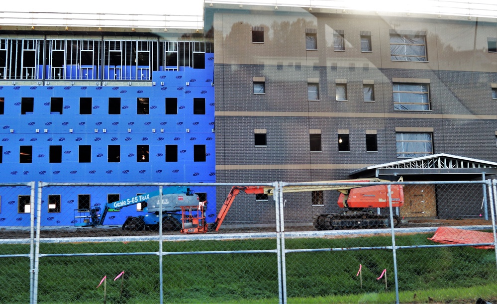 Second barracks project, funded in fiscal year 2020, continues at Fort McCoy