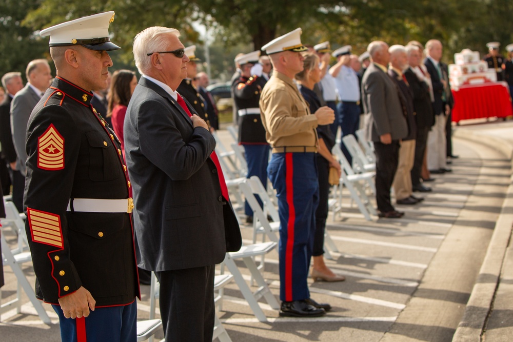 246th Birthday Cake Cutting Ceremony on MCB Camp Lejeune