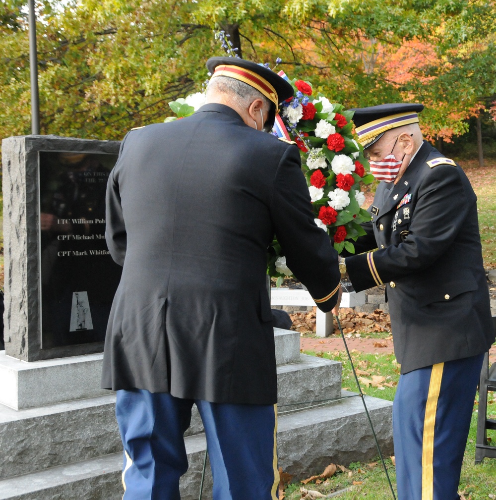 Fallen Soldiers honored during Fort Totten memorial service