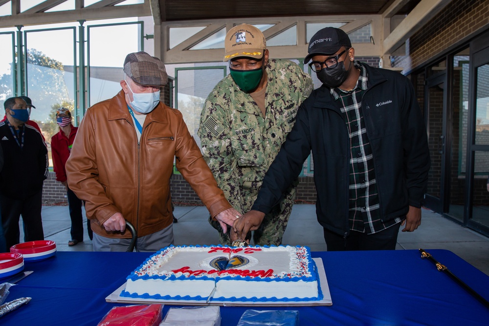 Saluting our Veterans: Norfolk Naval Shipyard’s VET-ERG Leads Annual Veterans Day Fall-In for Colors