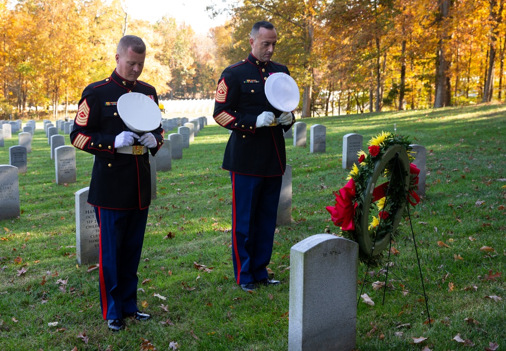 Sgt. Maj. Black Wreath Laying Ceremony