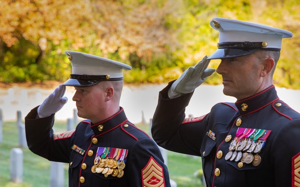 Sgt. Maj. Black Wreath Laying Ceremony