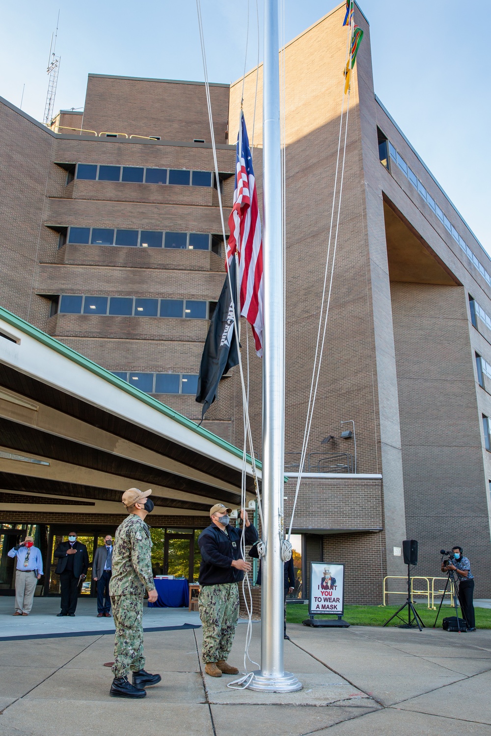 Saluting our Veterans: Norfolk Naval Shipyard’s VET-ERG Leads Annual Veterans Day Fall-In for Colors