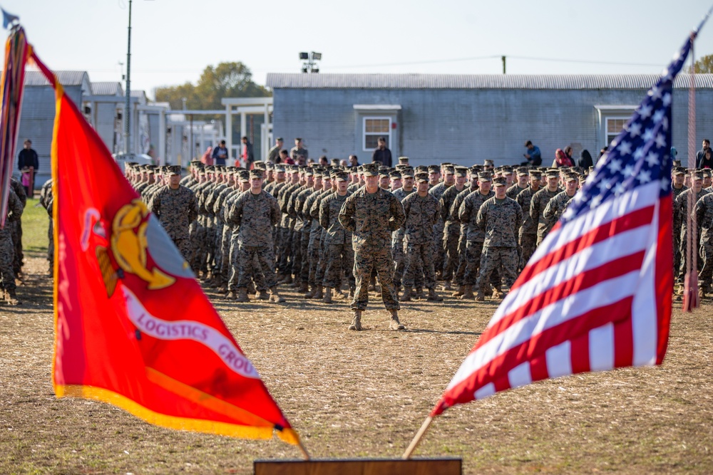 Marine Corps Birthday Cake Cutting Ceremony TF Quantico