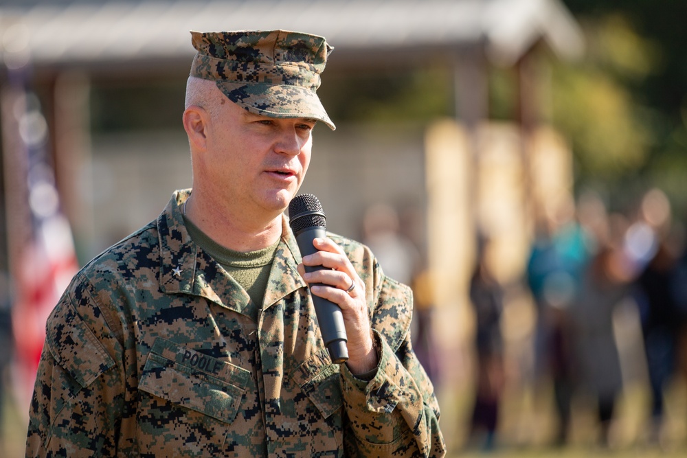 Marine Corps Birthday Cake Cutting Ceremony TF Quantico
