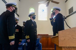 USS Charleston (LCS 18) Gold Crew Holds Change of Command Ceremony