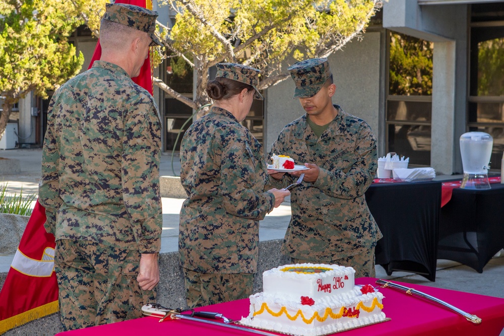 Camp Pendleton hosts 246th Marine Corps Birthday Cake Cutting Ceremony