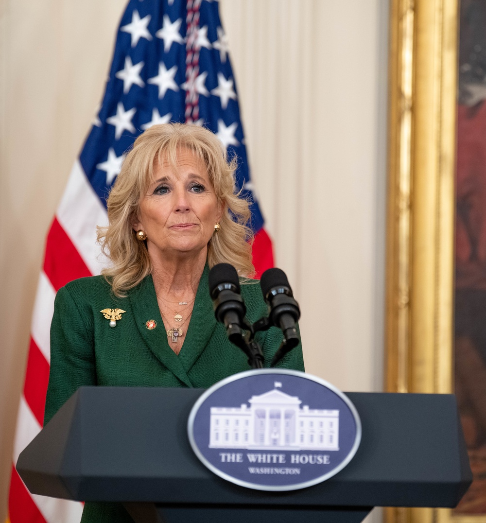 Secretary Austin attends FLOTUS Jill Biden hosted 'Hidden Helpers' event