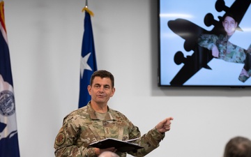 Director of the Air National Guard visits the 153rd Airlift Wing