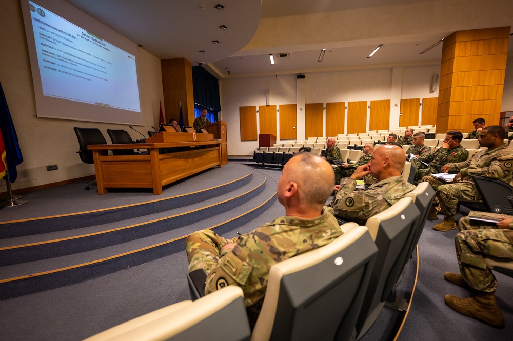 NJNG leadership meets with Albanian Armed Forces