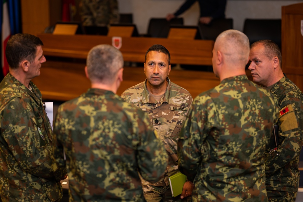 NJNG leadership meets with Albanian Armed Forces