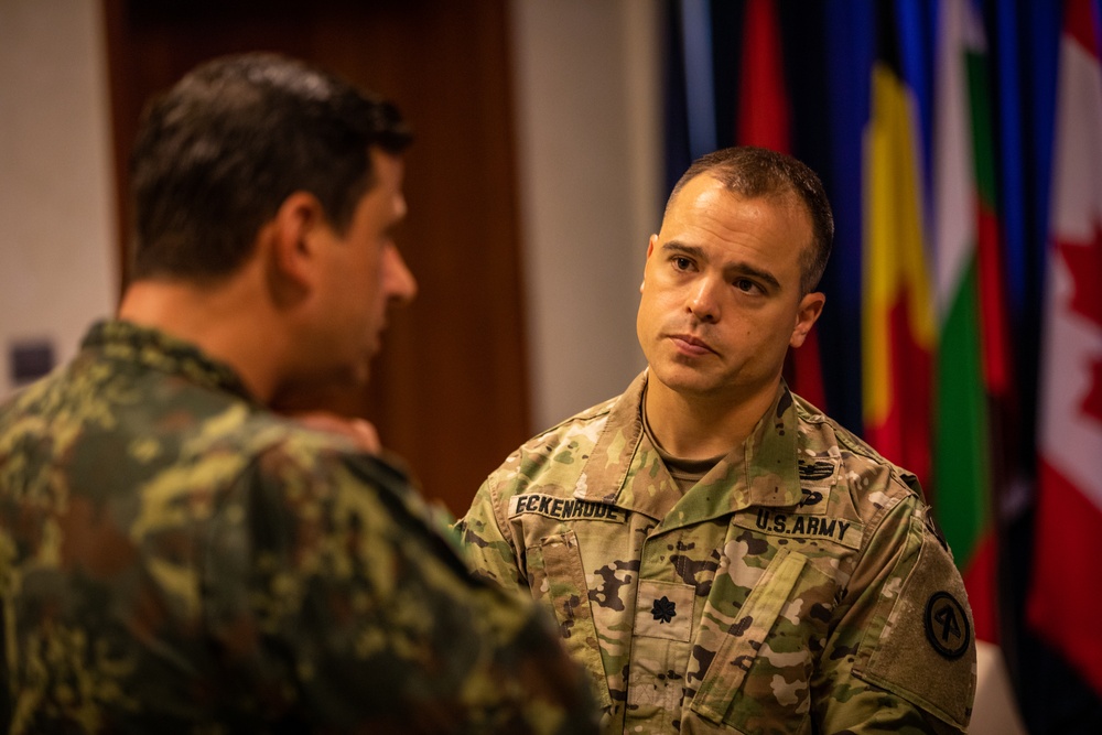 NJNG leadership meets with Albanian Armed Forces