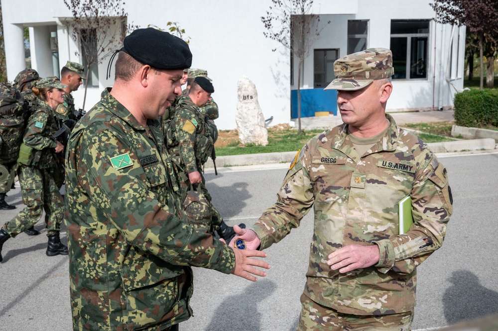NJNG leadership meets with Albanian Armed Forces