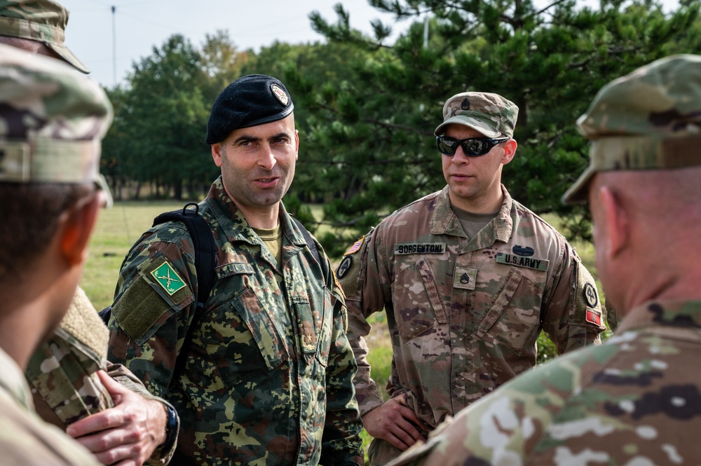 NJNG leadership meets with Albanian Armed Forces