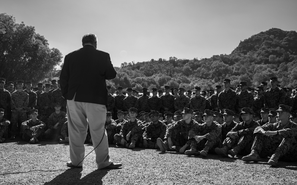 SECNAV Del Toro visits 2nd Battalion, 1st Marine Regiment, 1st Marine Division