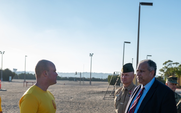 SECNAV Del Toro visits MCRD San Diego