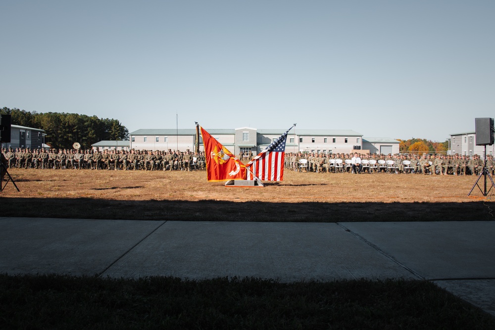 The 26th Marine Expeditionary Unit celebrates the Marine Corps 246th Birthday