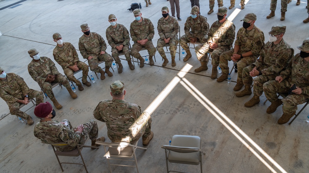 CJCS Speaks to Devil Raiders Returning from Afghanistan