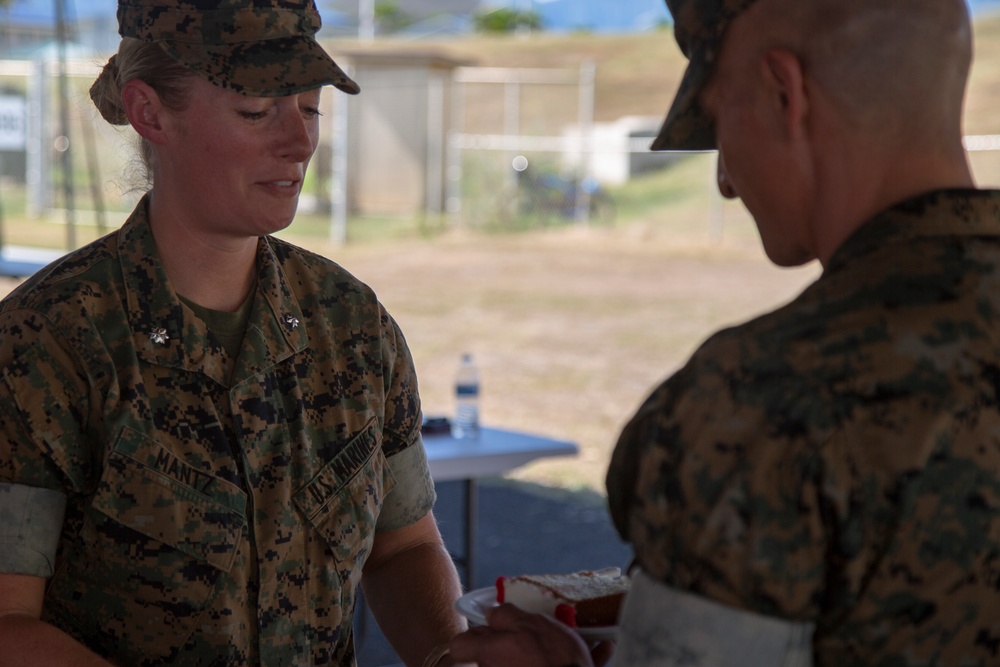 Marine Aviation Logistics Squadron 24: Cake Cutting Ceremony