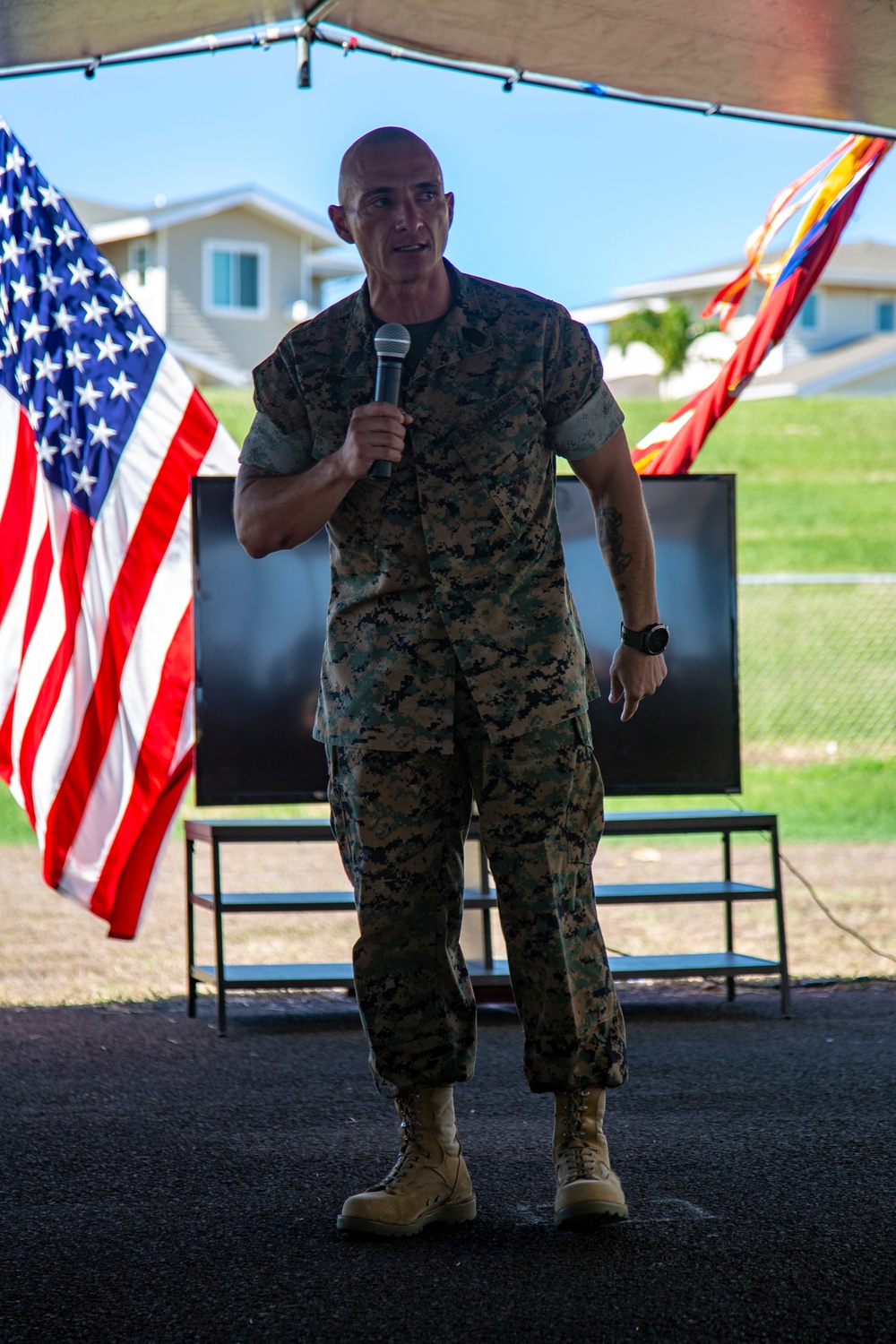 Marine Aviation Logistics Squadron 24: Cake Cutting Ceremony