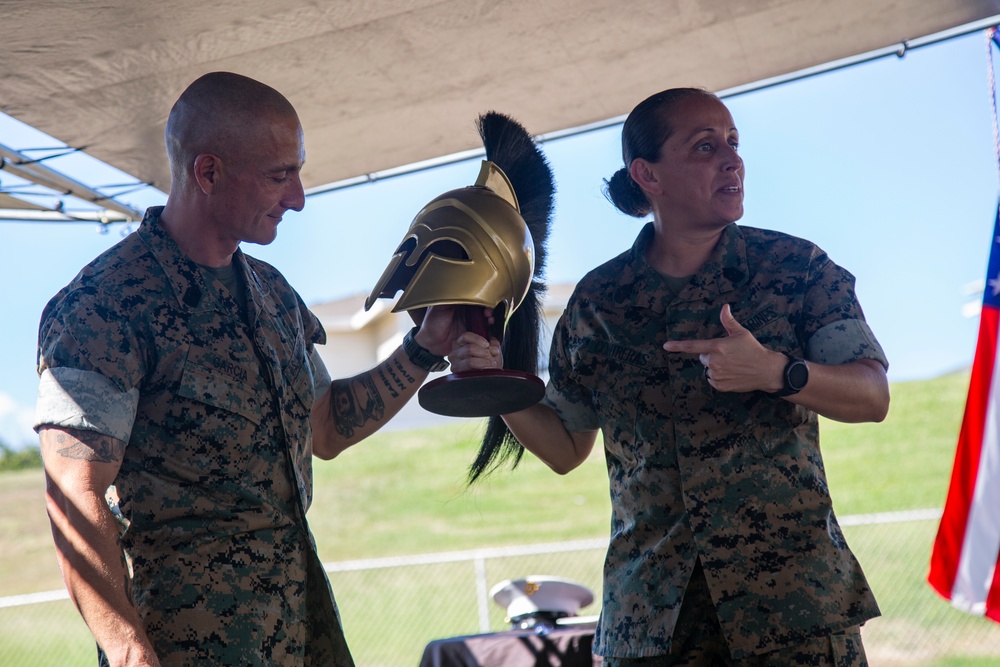 Marine Aviation Logistics Squadron 24: Cake Cutting Ceremony