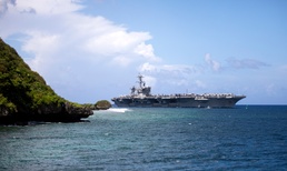 Carl Vinson CSG Arrives in Guam