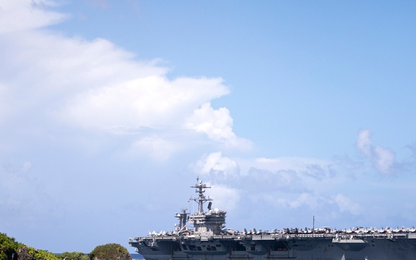 Carl Vinson Carrier Strike Group Conducts Port Call in Guam