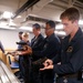 Sailors aboard USS Lake Champlain undergo Security Reaction Force training.