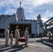 11th MEU, USS Portland USMC Cake Cutting Ceremony