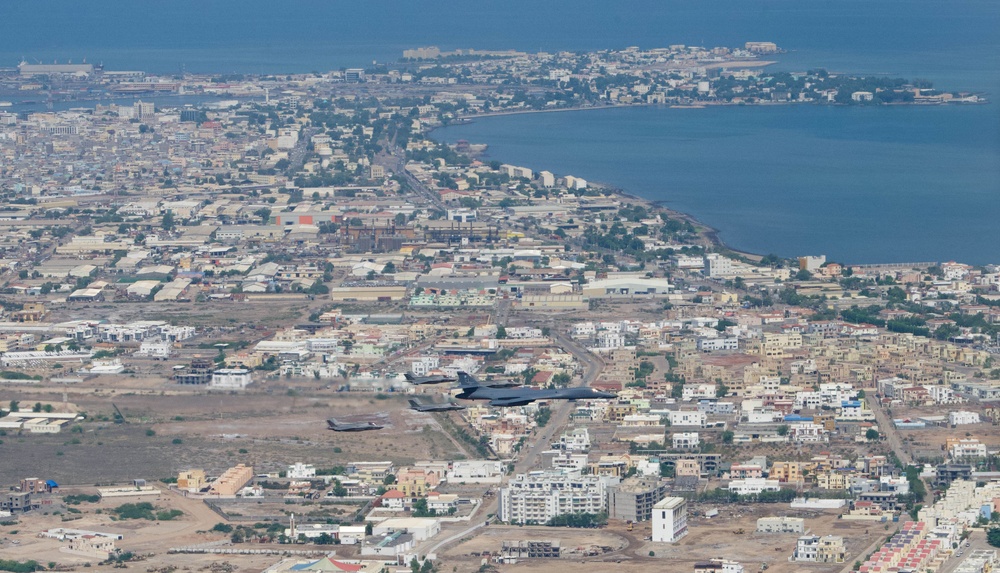 Bomber Task Force mission over Djibouti highlights partnership and commitment